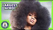 World's Largest Afro (female) - Guinness World Records