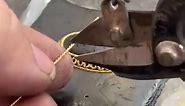 24k Gold Ring Making _ How Gold Ring Is Made