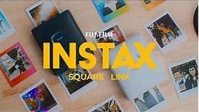 INSTAX SQUARE LINK Smartphone Printer | Expand Your Creativity