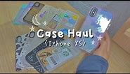 Iphone xs case haul ☁️✨
