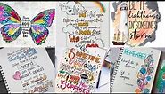 50 quotes drawing ideas | drawing motivational quotes|inspiring bullet journal quotes drawing ideas.
