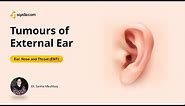 Tumours of External Ear | ENT Pathology Lecture for Medical Students | V-Learning™