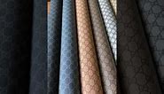 gucci leather fabrics for sale by the yard