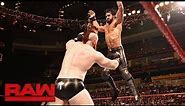 Seth Rollins vs. Sheamus: Raw, July 31, 2017