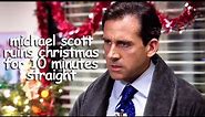 michael scott ruining christmas for 10 minutes straight | The Office US | Comedy Bites