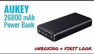 AUKEY 26800 mAh Power Bank (PB-Y24) - Unboxing and First Look