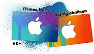 Apple iTunes-Karten einlösen [German/HD+]