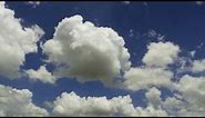 Blue Sky, White Clouds -Timelapse
