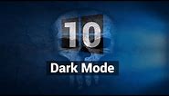 How to Enable Dark Mode in Windows 10 (Official)