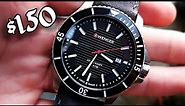 The Best Swiss Made 200m Dive Watch Under $150!? (Wenger Seaforce)