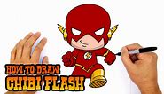 How to Draw Flash (Chibi)- Step by Step