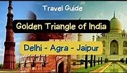 Golden Triangle | Delhi - Agra - Jaipur | Travel Guide India | #delhi #agra #jaipur