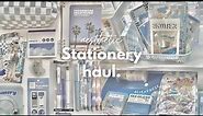 aesthetic stationery haul aliexpress (lots of blue) ☁️💙 ft. jianwu store