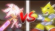Sonic Black vs Metallix (Sprite Animation)