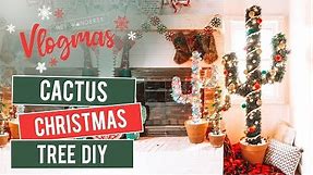Cactus Christmas Tree DIY