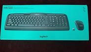 Logitech Mk320 wireless keyboard and mouse review & unboxing