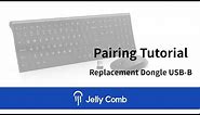 Jelly Comb Keyboard Combo Receiver Pairing Tutorial