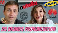 How to Pronounce 25 Famous Brand Names in English