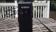 Uniden PRO401HH Handheld CB Radio and Cobra HA-TA Antenna