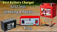 Best Battery Charger 6/12 Volt Unboxing and Review