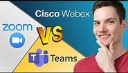 🏆 Zoom vs. Teams vs. Webex: Who is the BEST?