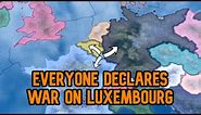 Luxembourg vs The World | HOI4 Timelapse