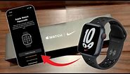 How to Setup Apple Watch Nike Series 7 | Unboxing & Setting Apple Watch Nike 7 Series 45mm Midnight
