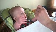 Viking Baby Loves to Eat