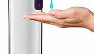 Automatic Soap Dispenser Touchless for Hand soap, Liquid Dish soap, or Hand sanitizer - Modern Stainless Steel Compliments Any Kitchen or Bathroom - Ideal Hands Free Accessories - No Touch