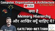 Computer Organization #01: Memory Hierarchy | Need of Memory Hierarchy