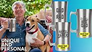 Best Dad Ever Beer Mug - Fathers Day Gift Mug from Son, Daughter or Wife - World's Greatest Dad - Stainless Steel Beer Stein (World's Best Dad)