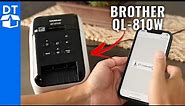 Brother QL-810W Label Printer Review & Demo