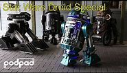 Building Astromech droids. T3-M4. R6. R2-D2. GNK Gonk Droid Star Wars Droid Special. Podpadstudios.