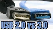 USB 2.0 vs 3.0 - What You Need To Know | Data Transfer Speed & Power Speed