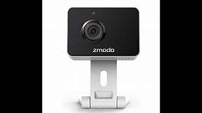 Set up and review of Zmodo mini 1080HD WiFi Security Camera