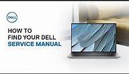 Dell Service Manuals | Find Yours Online (Official Dell Tech Support)