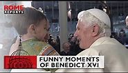 A look back at fun moments in #BenedictXVI's pontificate