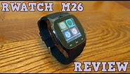 RWATCH M26 Smartwatch REVIEW
