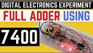 Full Adder using Nand Gates | Can you implement full adder with NAND gate?