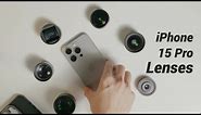 SANDMARC Lenses & iPhone 15 Pro