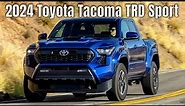 2024 Toyota Tacoma TRD Sport in Blue Crush Metallic