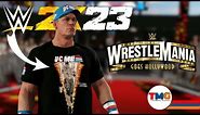WWE 2K23 : How To Create John Cena WrestleMania 39 Attire!