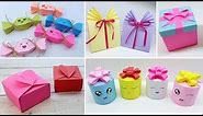 5 Cách làm hộp quà dễ thương – Hướng dẫn cách gấp hộp quà – DIY How to make Gift Box – Liam Channel