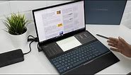 Asus Zenbook Pro Duo Laptop Overview It has 2 Screens!