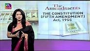 Sansad TV Special Report: The Amendments- The Constitution ( Fifth Amendment ) Act, 1955