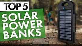 TOP 5: Best Solar Power Banks 2020!