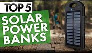 TOP 5: Best Solar Power Banks 2020!