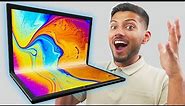 World's First Foldable Display Laptop !