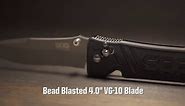 SOG Spec Arc Folding Knife | 4-Inch VG-10 Blade, Arc-Lock (SE15)