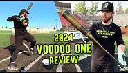 Hitting with the 2024 DEMARINI VOODOO ONE | BBCOR Baseball Bat Review